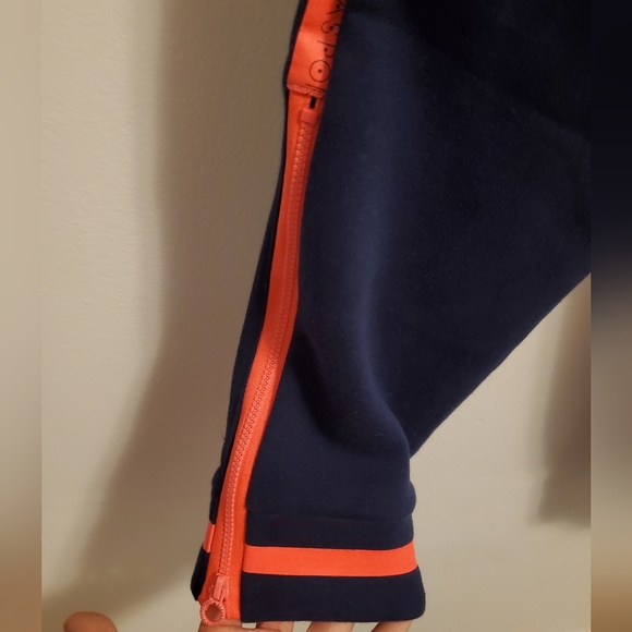 Adidas by Stella McCartney navy blue high waist polar joggers. Pink. Size S. - Picture 7 of 14
